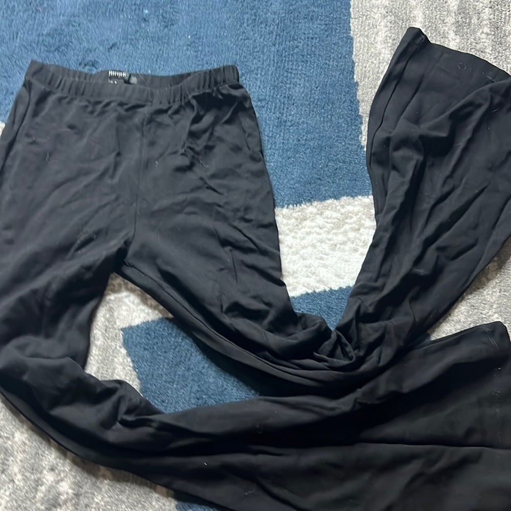 Black Flare Pants